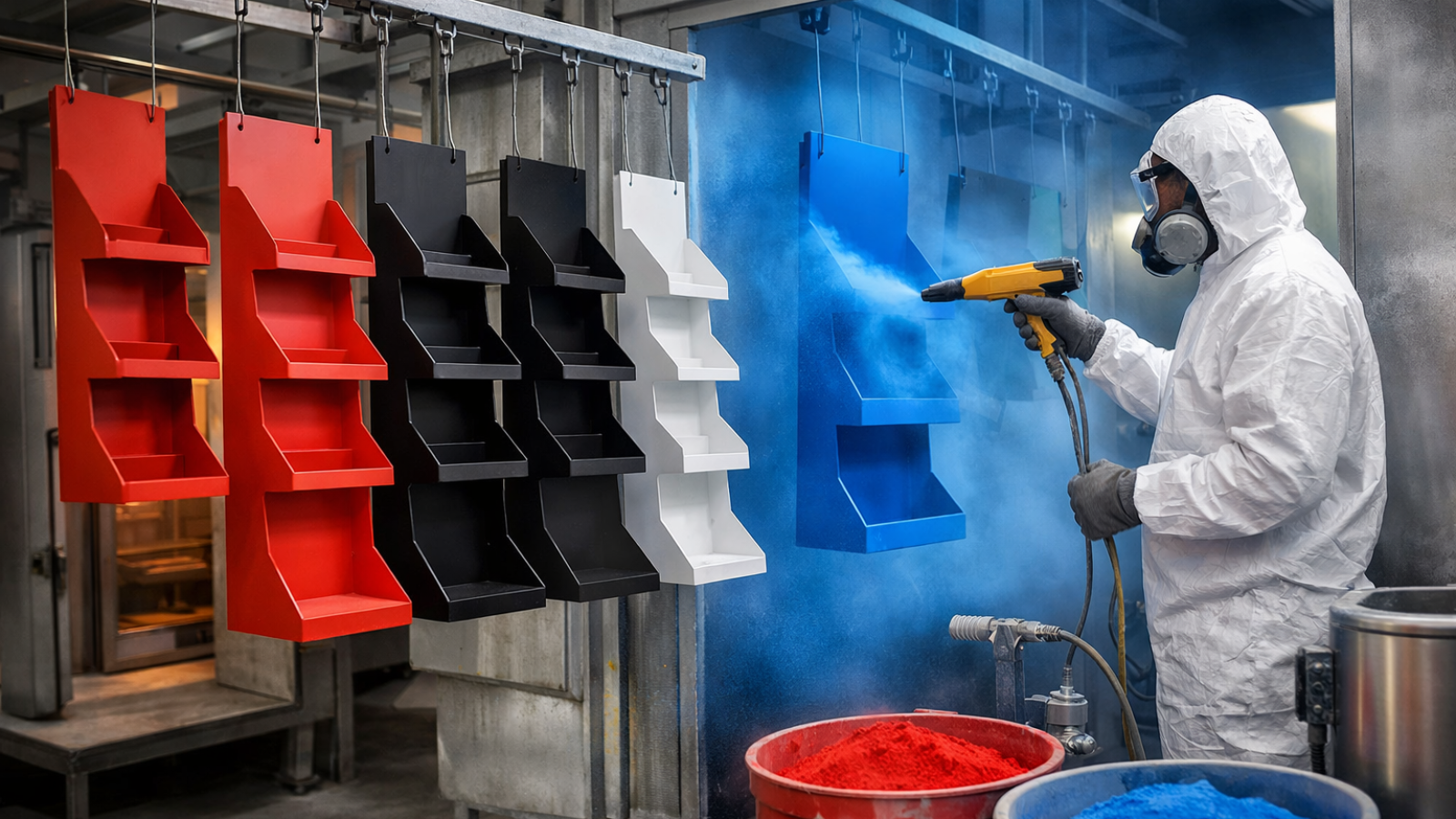 Farba proszkowa do Displayów POS